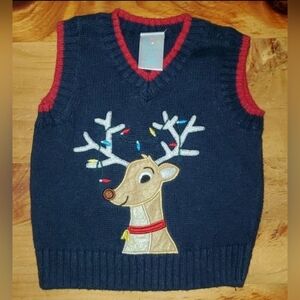 Nursery Rhyme Reindeer Sweater